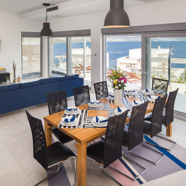 Kuhinja, Villa Bilo Idro, Villa Bilo Idro, luksuzna kuća za odmor s grijanim bazenom u Dalmaciji Posedarje